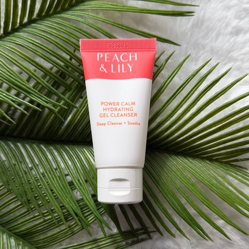 NEW Peach & Lily Power Calm Hydrating Gel Cleanser Travel Size